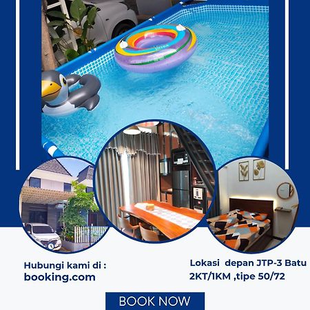 Family Villa Syariah C-33 With Minipool Batu  Exterior foto